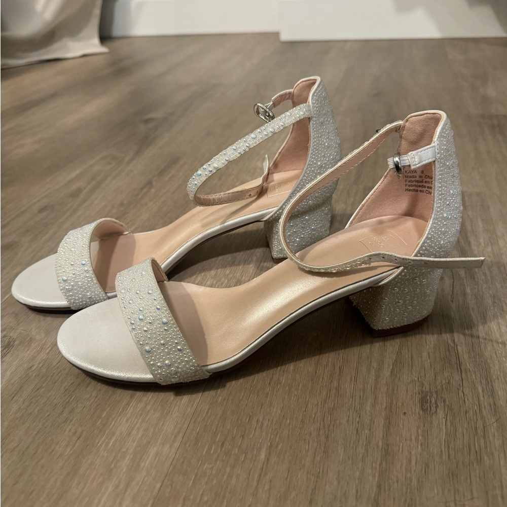 Elegant White Women's Heels
